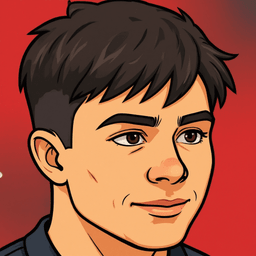 Pixel art portrait of Harry Amass