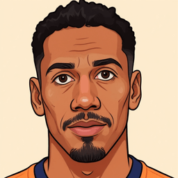 Pixel art portrait of Chris Smalling