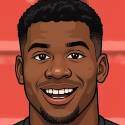 Pixel art portrait of Timothy Fosu-Mensah