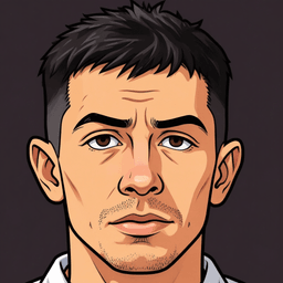 Pixel art portrait of Lisandro Martinez