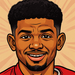 Pixel art portrait of Amad Diallo