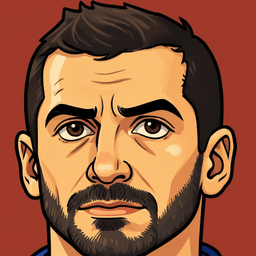 Pixel art portrait of Henrikh Mkhitaryan