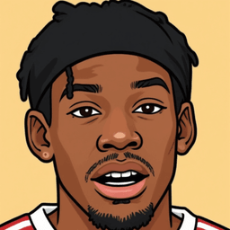 Pixel art portrait of Anthony Elanga