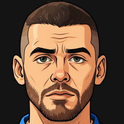 Pixel art portrait of David de Gea