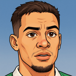 Pixel art portrait of Antony dos Santos