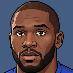 Pixel art portrait of Romelu Lukaku